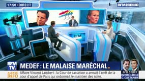 Medef: le malaise Marion Maréchal