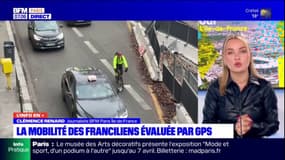 Île-de-France: la mobilité des habitants évaluée par GPS