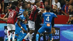Les incidents lors de Nice-OM
