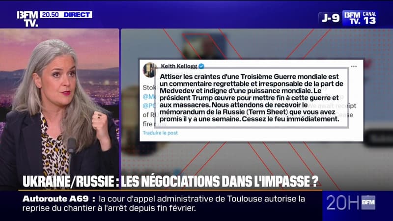 LE CHOIX D'ELSA - Ukraine/Russie: les négociations dans l'impasse?