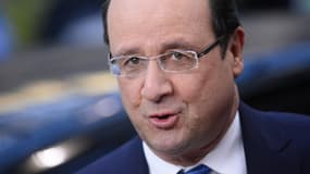 François Hollande à Bruxelles, le 20 décembre 2013.
