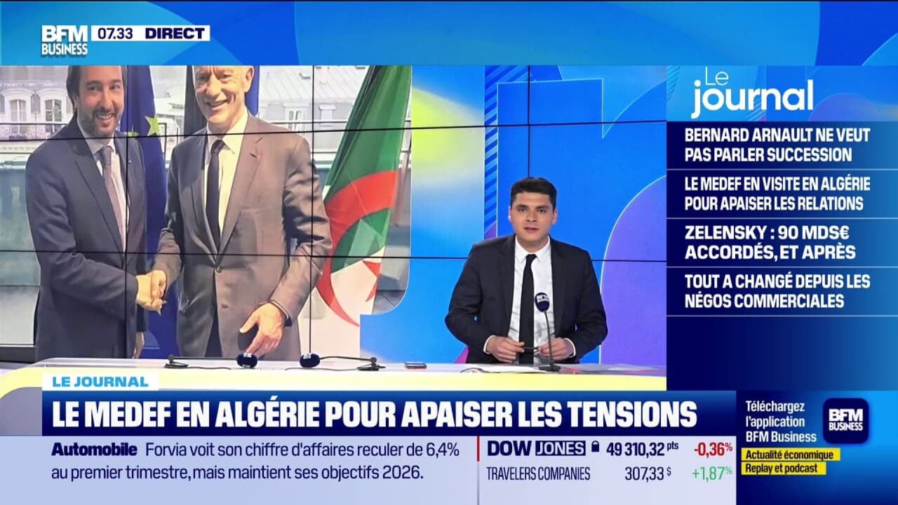 Le Medef en Algérie pour apaiser les tensions