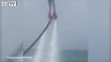Piqué teste le flyboarding