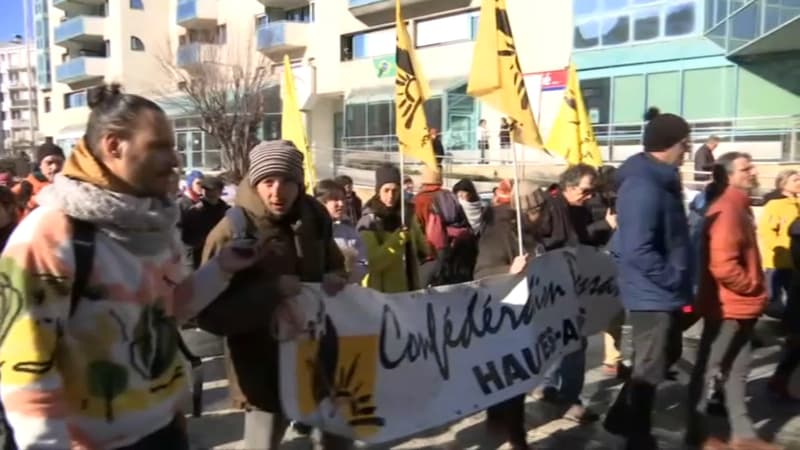 Grève du 7 février: 2500 manifestants à Gap, la mobilisation en baisse