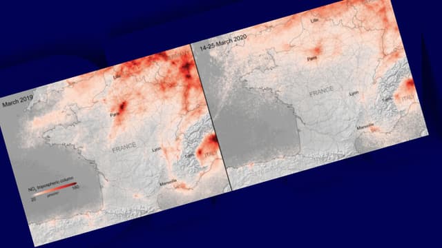 Le dioxyde d'azote en France