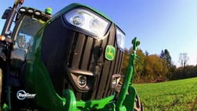 Top Gear France : une dragrace en tracteur
