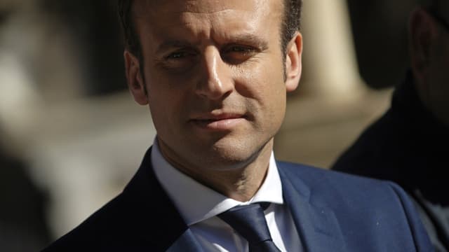 Emmanuel Macron, candidat à l'élection présidentielle. 