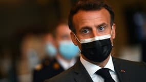 Le président Emmanuel Macron à Paris le 6 mai 2021