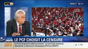 BFM Story: Loi Macron: le PCF votera la motion de censure à l'Assemblée - 18/02
