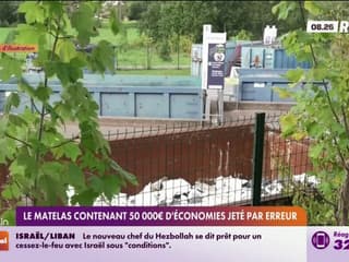 Le matelas d'une retraitée contenant 50 000€ d'économies jeté par erreur