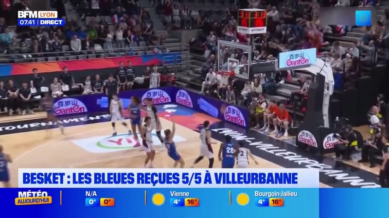 Basket : Les Bleues reçues 5/5 à Villeurbanne