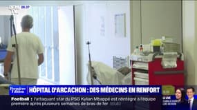 Face aux pénuries de soignants, l'hôpital d'Arcachon s'appuie sur les médecins généralistes qui consultent dans des préfabriqués 