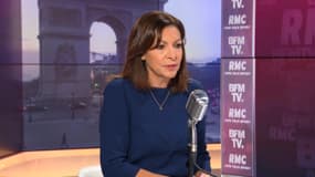 Anne Hidalgo sur RMC-BFMTV ce jeudi 23 décembre 2021.