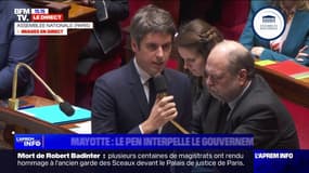 Mayotte: "Sur la crise migratoire, nous agissons sans trembler" estime Gabriel Attal en réponse à une question de Marine Le Pen à l'Assemblée nationale