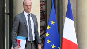 Jean-Michel Blanquer au Palais de l'Elysée, le 9 mai 2018