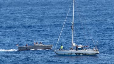 Le voilier des deux américaines secouru