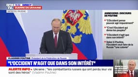 Vladimir Poutine: "Il faut tourner la page de l'hégémonie occidentale, le destin nous appelle sur le champ de bataille"