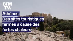 Athènes: l'Acropole et d'autres sites touristiques fermés à cause des fortes chaleurs 