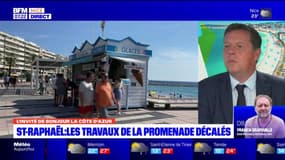 Saint-Raphaël: le maire lève les inquiétudes autour des travaux de la promenade