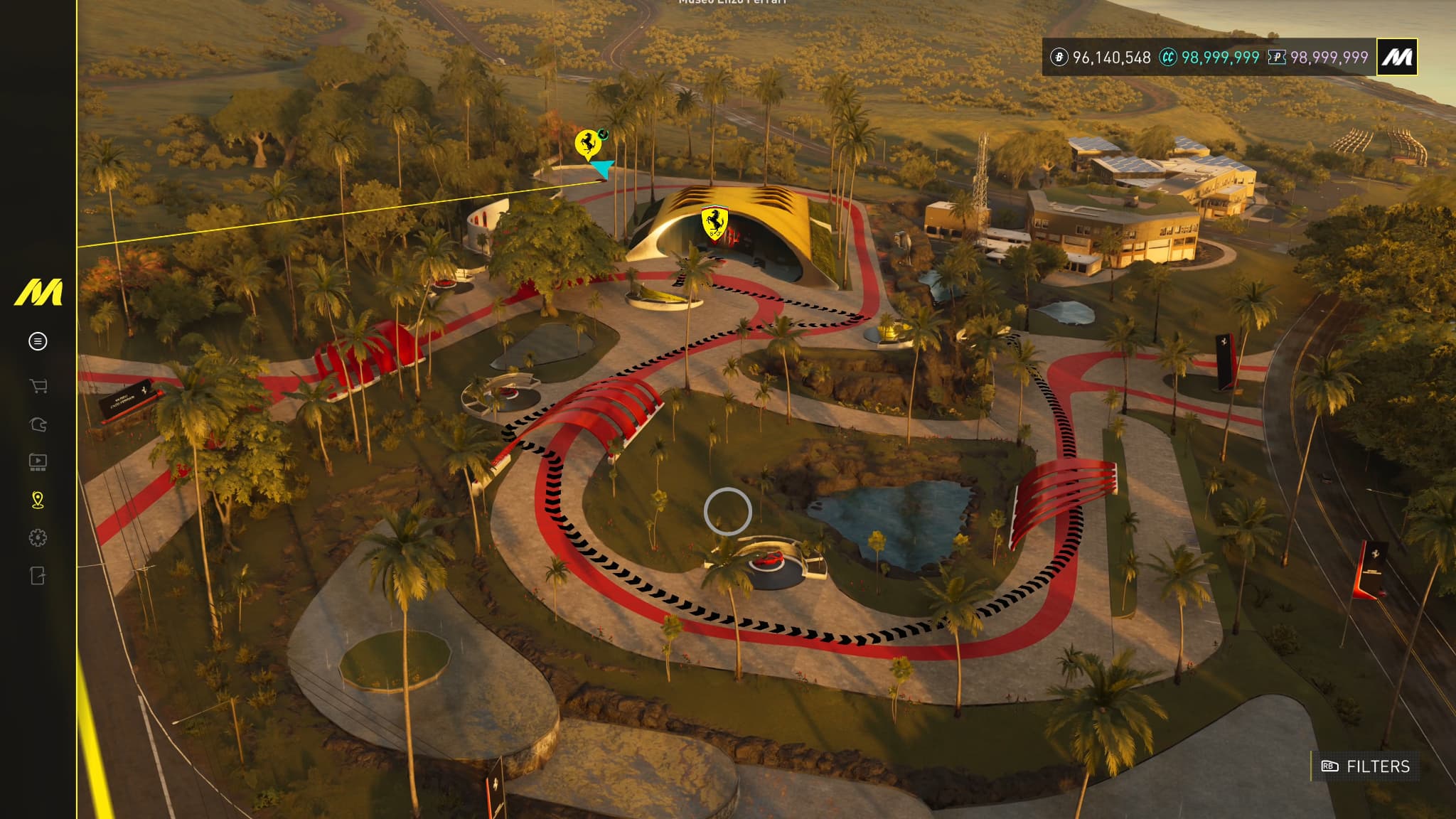Le musée Enzo Ferrari reproduit dans le jeu "The Crew Motorfest" Le musée Enzo Ferrari reproduit dans le jeu "The Crew Motorfest"