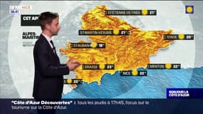 Météo Côte d’Azur: du plein soleil de la montagne jusqu'au bord de mer, 18°C à Saint-Auban et 22°C à Nice
