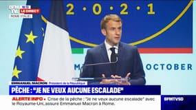 Pêche: Emmanuel Macron assure que "la balle est dans le camp des Britanniques"