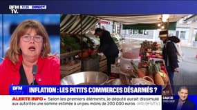 Inflation: "On ne reviendra plus jamais aux prix qu'on avait avant" estime Maria Da Silva (vice-présidente de la Fédération des marchés de France)