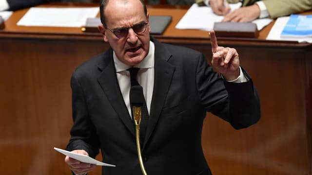 Jean Castex à l'Assemblée nationale.
