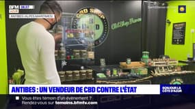 Antibes: un vendeur de CBD s'oppose à l'État