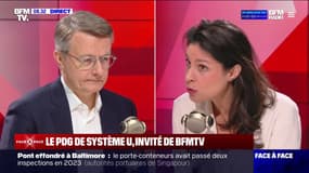 Inflation: "Il y a un rayon où il y a des baisses significatives en ce moment, ce sont les produits d'entretien" affirme Dominique Schelcher, directeur général de Système U