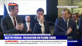 "Tout commence maintenant": En pleurs, Agnès Buzyn quitte le ministère de la Santé et déplore "les imprévus parfois indignes d'une campagne"