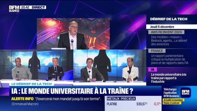 IA : le monde universitaire à la traîne ? - 05/12