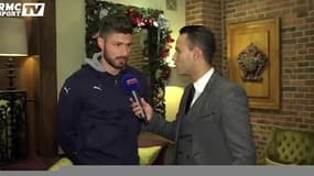 Exclu RMC Sport - Olivier Giroud réagit au tirage au sort de l'Euro 2016