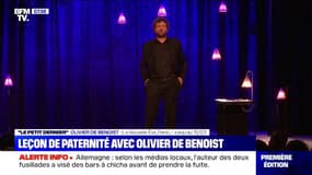 Dans son dernier spectacle, Olivier de Benoist donne une leçon de paternité