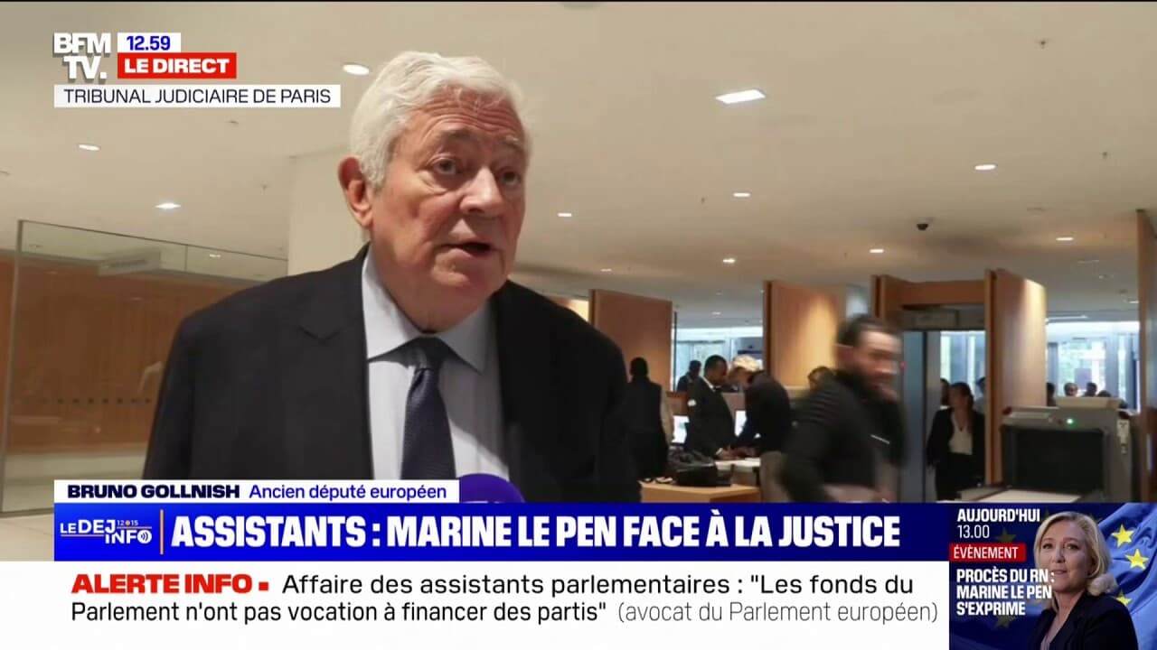 Affaire des faux assistants parlementaires: pour Bruno Gollnisch, 