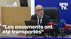 Mort d'Émile: "Les ossements ont été transportés", assure le procureur