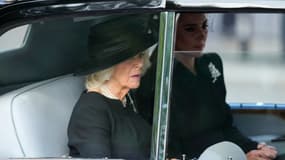La nouvelle reine consort Camille, le 14 septembre 2022 à Londres.