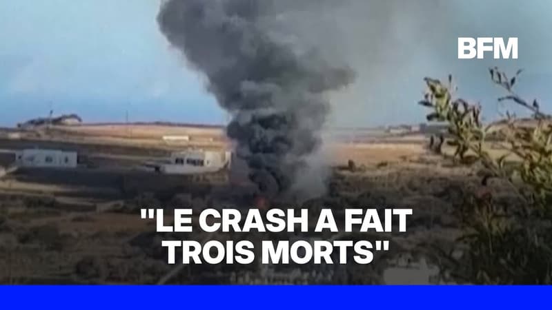 Grèce: trois personnes sont mortes après le crash d'un hélicoptère
