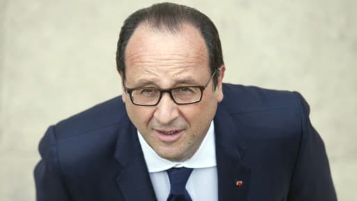 Le président de la République François Hollande