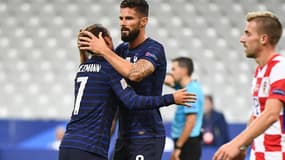 Olivier Giroud et Antoine Griezmann