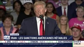 Iran : les sanctions américaines rétablies 
