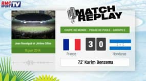 France - Honduras : Le Match Replay avec le son RMC Sport !