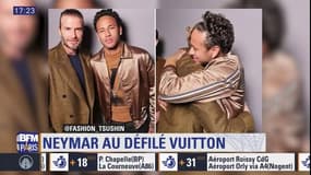 Fashion Week : Neymar brille au défilé Vuitton