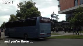 Quand les U21 anglais doivent prendre le bus pour… 127 mètres