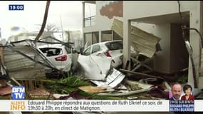 Ouragan Irma: Édouard Philippe évoque des dégâts matériels "considérables"
