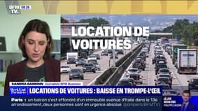 Le coût moyen de location d'une voiture pour une semaine de vacances a augmenté de 27 % depuis 2019