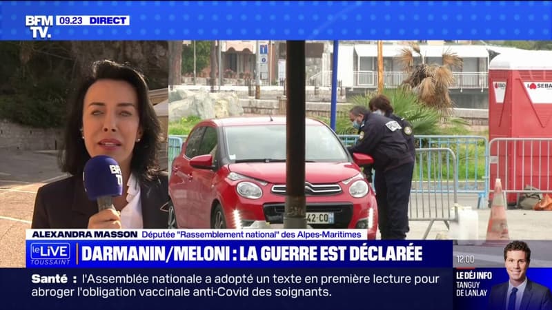Alexandra Masson, députée RN des Alpes-Maritimes : 