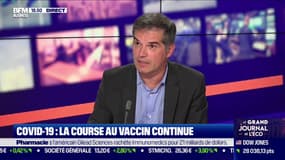 Olivier Bogillot, président de Sanofi France, était l'invité du Grand Journal de l'Eco sur BFM Business.