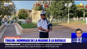 Toulon: une commémoration de la bataille de Chesapeake organisée par la marine