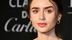 L'actrice américaine Lily Collins en 2019